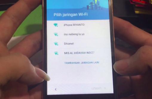 Cara bypass akun google LG W10 FRP tanpa aplikasi