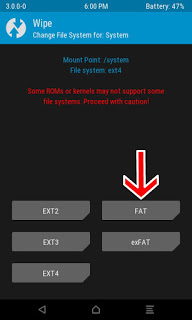 repair Failed To Mount System LG LS720 Optimus F3