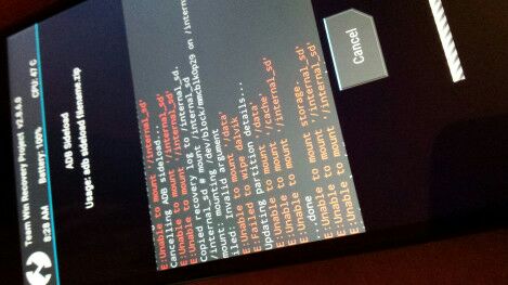 Panduan atasi masalah Failed To Mount System (Invalid Argument) pada LG V50 ThinkQ via TWRP