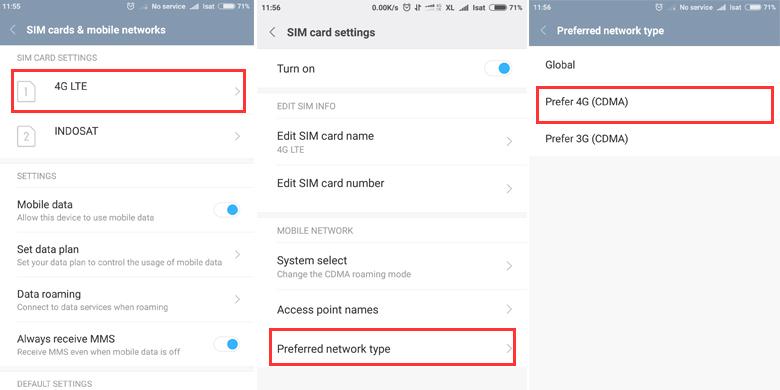 [ASK] Cara LG G3 D855 16GB sinyal 3g/4g only