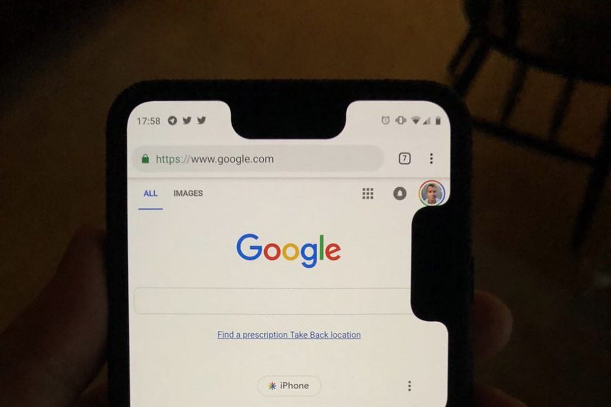 Menampilkan Notch LG X cam Seperti iPhone X tanpa ROOT!