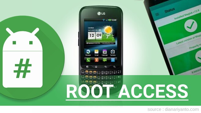 Cara Root LG C660 Optimus Pro Tanpa PC