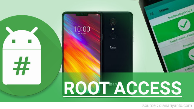 UPDATE : Cara Root LG G7+ Fit Tanpa PC