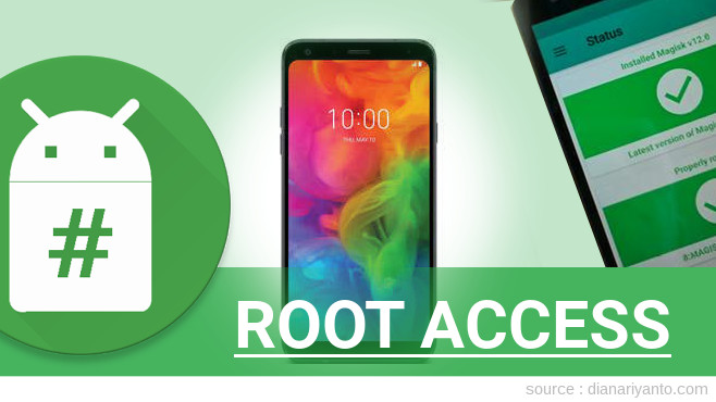Cara Root LG Q7+ Tanpa PC