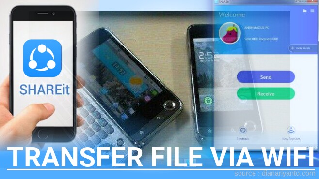 Mudahnya Transfer File via Wifi di LG C710 Aloha Menggunakan ShareIt Versi Baru