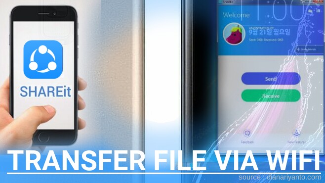 Cara Transfer File via Wifi di LG Class Menggunakan ShareIt Terbaru