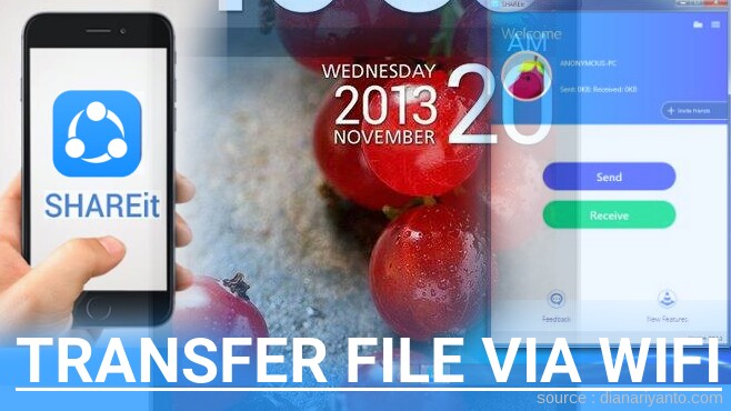 Mudahnya Transfer File via Wifi di LG D605 Optimus L9 II(2) Menggunakan ShareIt Versi Baru