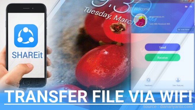 Tutorial Transfer File via Wifi di LG E430 Optimus L3II Menggunakan ShareIt Terbaru
