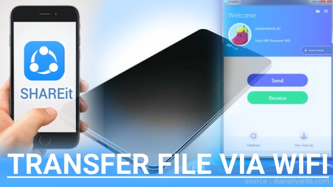 Cara Mudah Transfer File via Wifi di LG E975 Optimus G Menggunakan ShareIt Terbaru