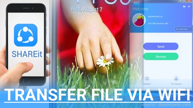 Tutorial Transfer File via Wifi di LG G2 Mini D620 Menggunakan ShareIt Versi Baru