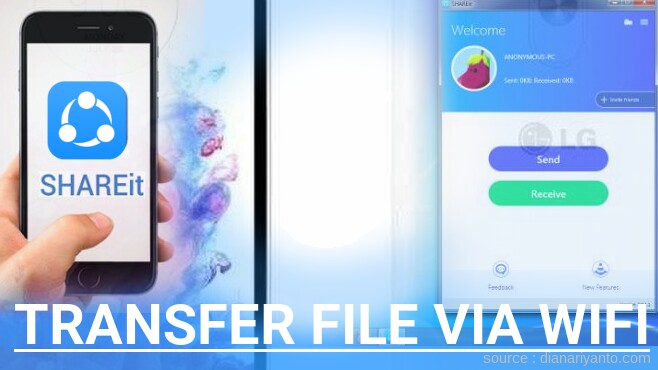 Mengenal Transfer File via Wifi di LG G3 Beat Dual Menggunakan ShareIt Terbaru