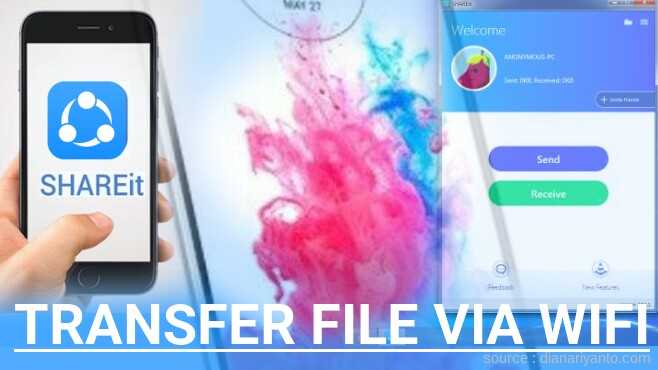 Mudahnya Transfer File via Wifi di LG G3 D850 Menggunakan ShareIt Versi Baru