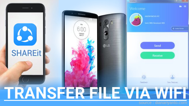 Mudahnya Transfer File via Wifi di LG G3 mini Menggunakan ShareIt Versi Baru