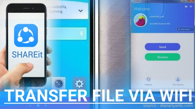 Mudahnya Transfer File via Wifi di LG G4 H815 Menggunakan ShareIt Terbaru