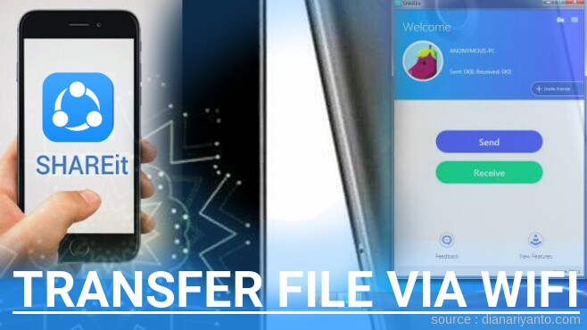 Tips Transfer File via Wifi di LG G5 Dual H850 Menggunakan ShareIt Terbaru