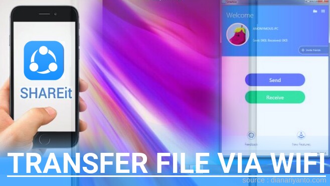 Mudahnya Transfer File via Wifi di LG G7 ThinQ Menggunakan ShareIt Terbaru