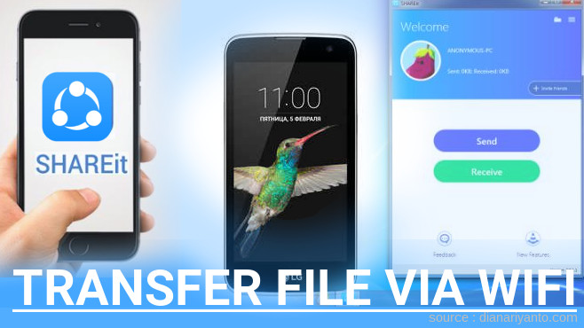 Mudahnya Transfer File via Wifi di LG K4 Menggunakan ShareIt Terbaru
