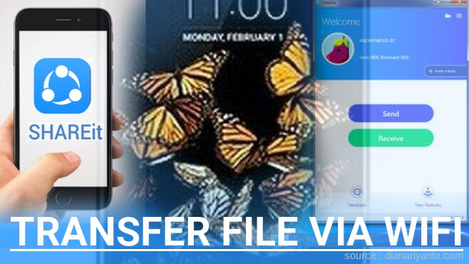 Cara Mudah Transfer File via Wifi di LG K8 (2107) Menggunakan ShareIt Terbaru