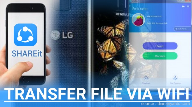 Mengenal Transfer File via Wifi di LG K8 K350N Menggunakan ShareIt Terbaru