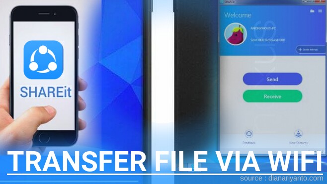 Tutorial Transfer File via Wifi di LG Nexus 5 D821 Menggunakan ShareIt Terbaru