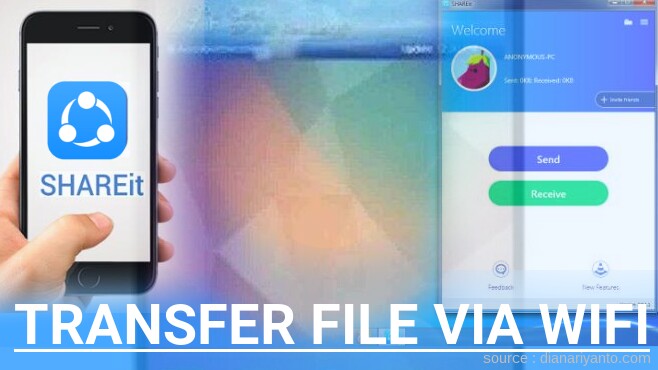 Transfer File via Wifi di LG Optimus G Pro 2 D838 Menggunakan ShareIt Versi Baru