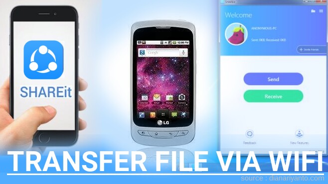 Mudahnya Transfer File via Wifi di LG P506 Thrive Menggunakan ShareIt Versi Baru