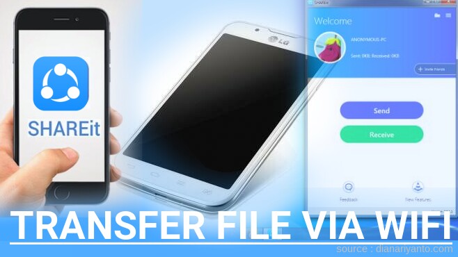Mudahnya Transfer File via Wifi di LG P715 Optimus L7 II(2) Dual Menggunakan ShareIt Versi Baru