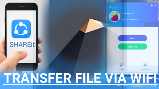 Mengenal Transfer File via Wifi di LG U Menggunakan ShareIt Terbaru