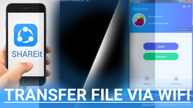 Mengenal Transfer File via Wifi di LG V30 Signature Edition Menggunakan ShareIt Terbaru