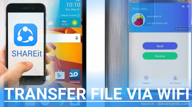 Mudahnya Transfer File via Wifi di LG Volt 2 Menggunakan ShareIt Versi Baru