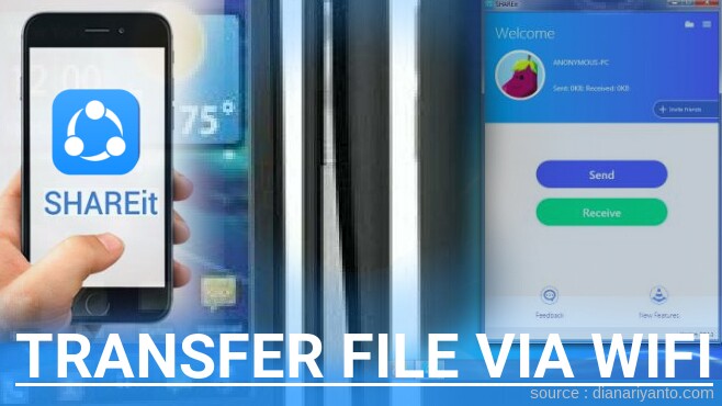Mudahnya Transfer File via Wifi di LG VS660 Vortex Menggunakan ShareIt Versi Baru
