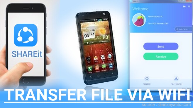 Mudahnya Transfer File via Wifi di LG VS910 Revolution Menggunakan ShareIt Terbaru