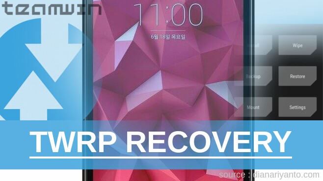 Pasang TWRP LG Band Play Tanpa PC