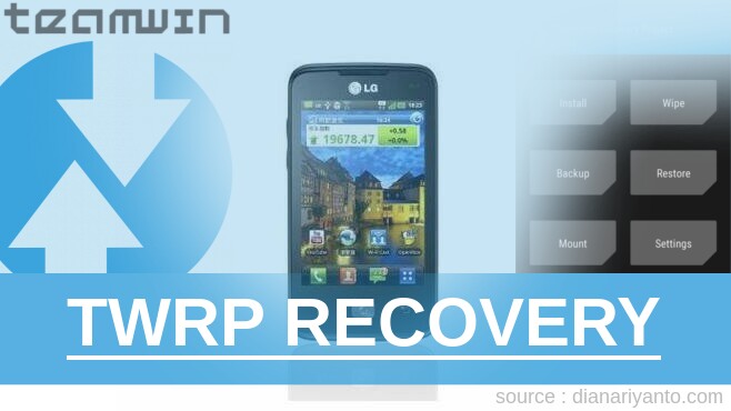 Cara Install TWRP LG E510 Optimus Hub Tested