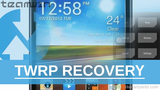 TWRP Recovery LG E612 Optimus L5 Temp