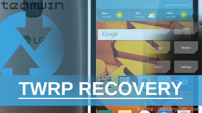 TWRP Recovery LG G Stylo Tanpa PC