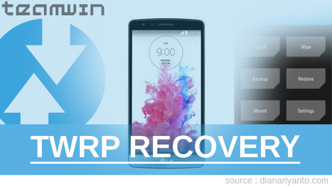 Pasang TWRP LG G3 Beat D724 Tanpa Komputer