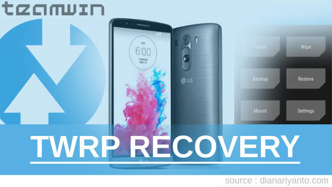 Cara Install TWRP LG G3 mini Temp
