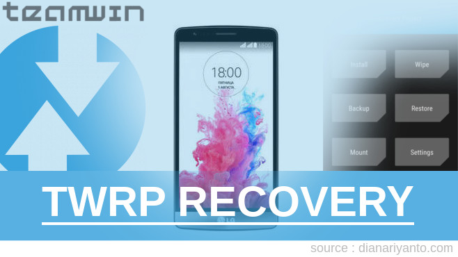 Pasang TWRP LG G3 S Dual Tanpa Komputer