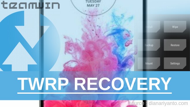 Cara Pasang TWRP LG G3 Screen Temp