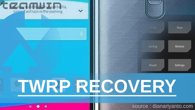 TWRP LG G4 H815 Tanpa Komputer