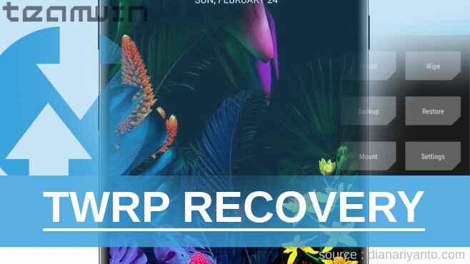Pasang TWRP LG G8s ThinQ Tanpa Unlock Bootloader