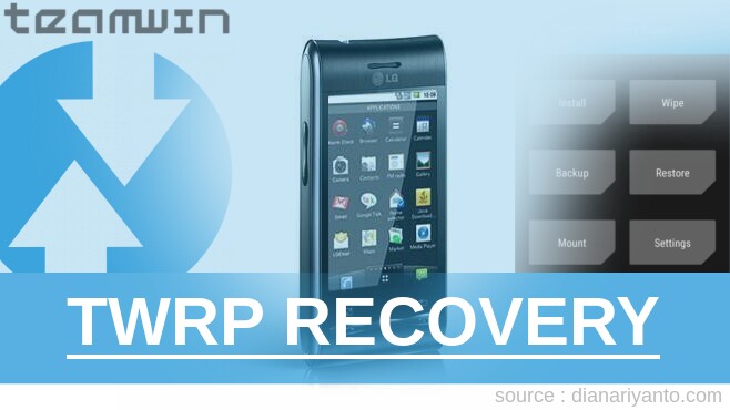 TWRP LG GT540 Optimus Beta
