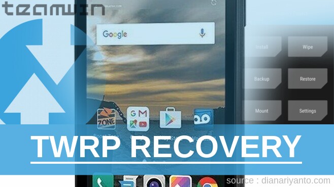 Pasang TWRP LG K3 Beta