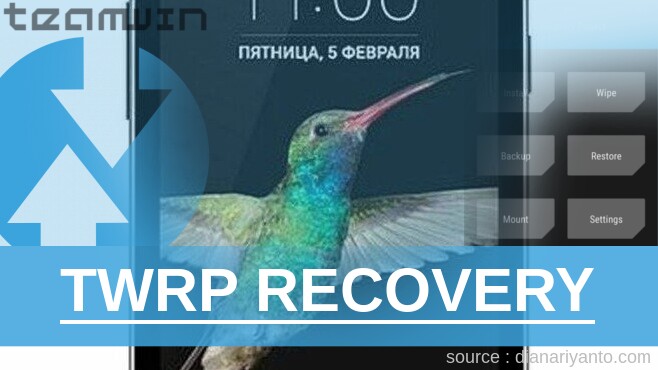 TWRP Recovery LG K4 K130Y Tanpa PC
