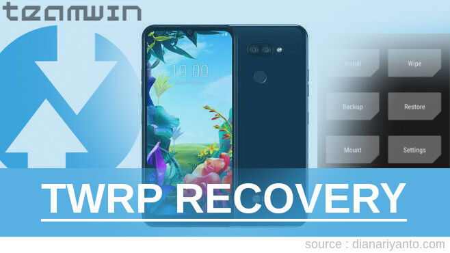 TWRP LG K40S Temp
