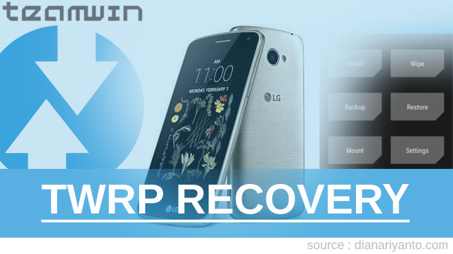 TWRP LG K5 Anti Gagal