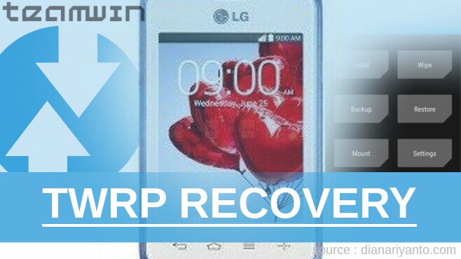Cara Install TWRP LG L20 D120 Beta