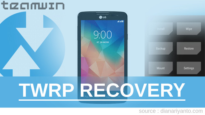 Download TWRP LG L60 Tanpa Komputer