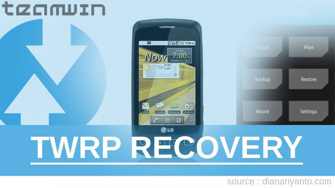 Install TWRP LG LS670 Optimus S Tanpa PC